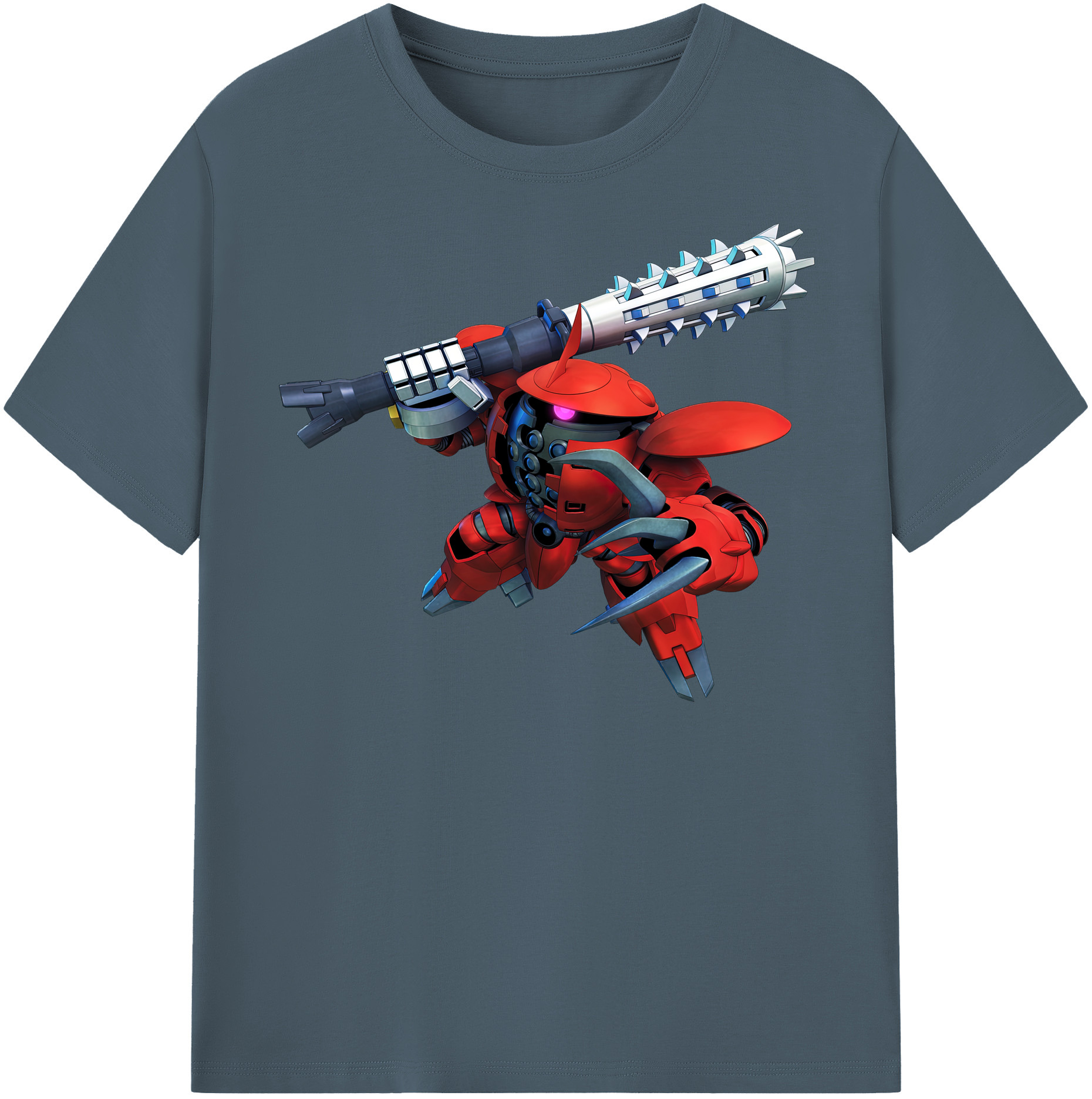 （画像用） 機動戦士ガンダム Mobile Suit Gundam 綿100％半袖Tシャツ（フロントプリント）